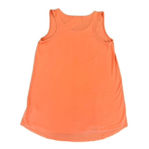 Chris & Carol Women’s Casual Scoop Neck Racerback Tank Top Coral Medium NWT - Picture 3 of 7
